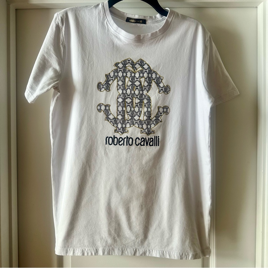 Nwot Authentic Roberto Cavalli Original Brand New Unworn TShirt